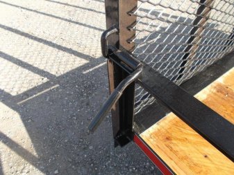 New 2025 J&C TRAILERS 83x16 Tandem Utility Trailer / Lowboy Trailer / 4ft Ramp Gate / 2" Bulldog Coupler