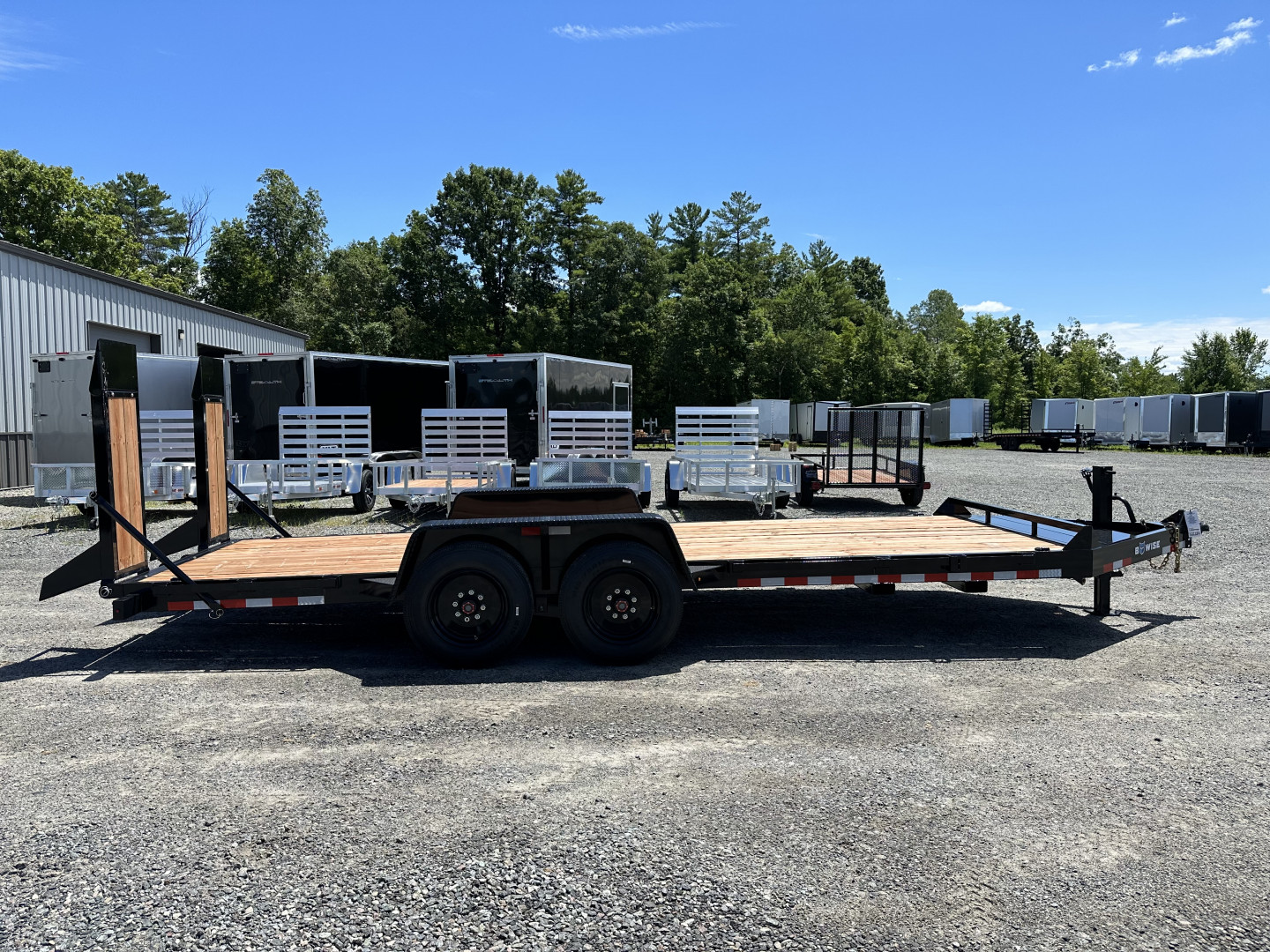 New 2025 BWISE EH20-16-HD Equipment Trailer