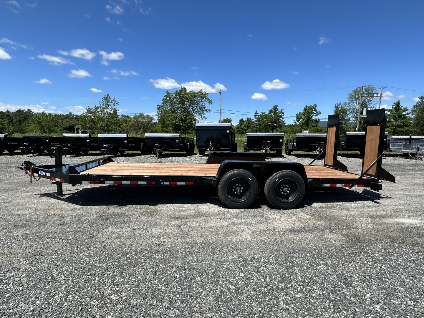New 2025 BWISE EH20-16-HD Equipment Trailer