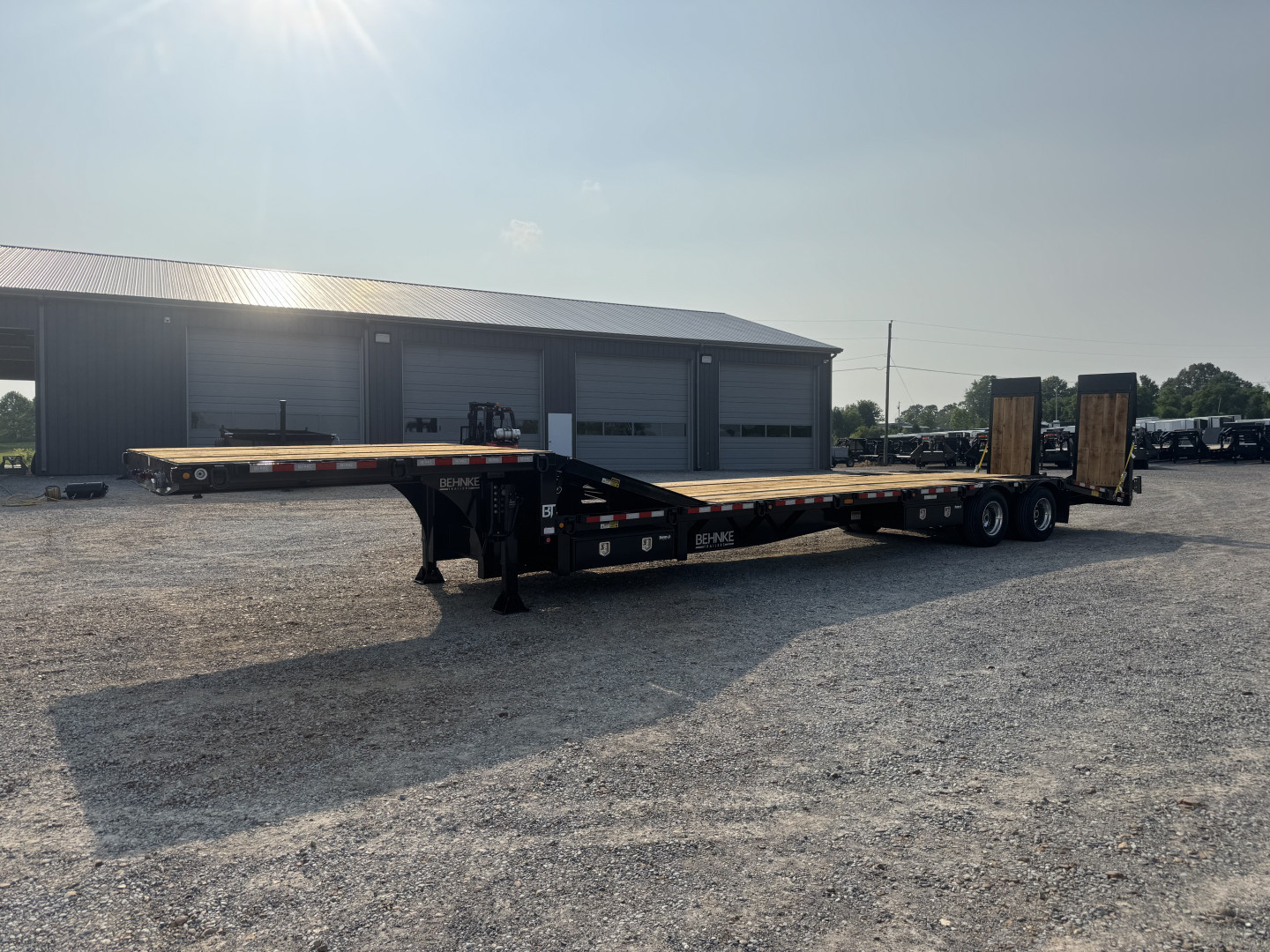 New 2026 Behnke Step Deck Trailer | 102" x 45' 60K GVWR