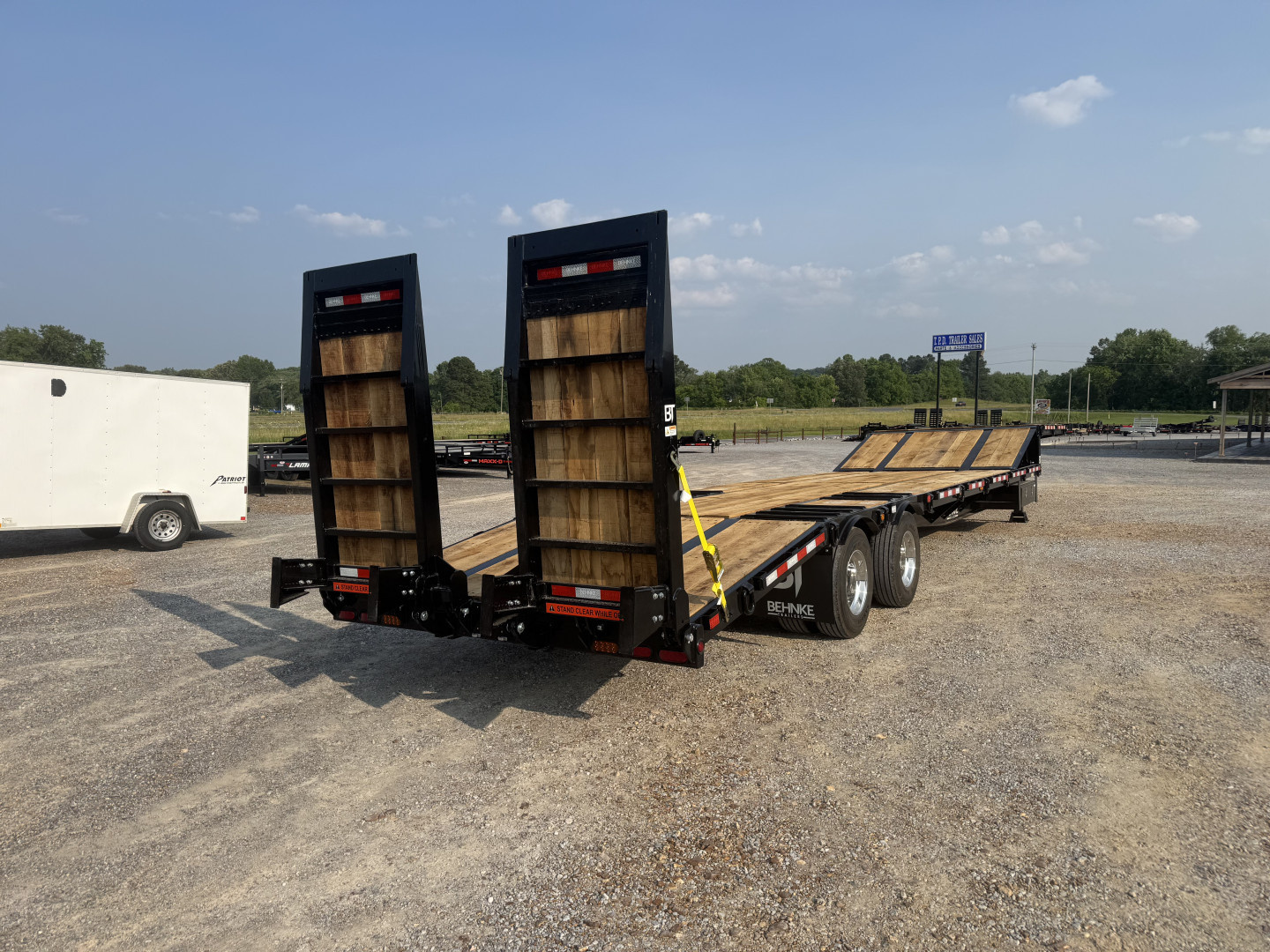 New 2026 Behnke Step Deck Trailer | 102" x 45' 60K GVWR