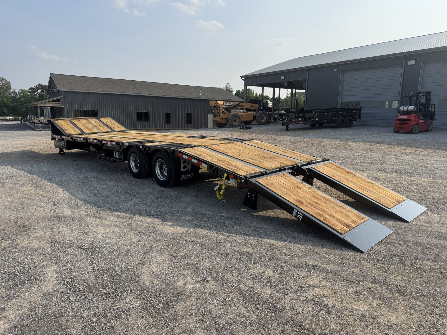 New 2026 Behnke Step Deck Trailer | 102" x 45' 60K GVWR