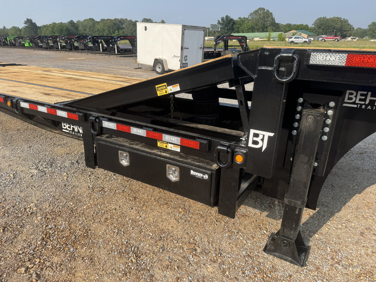 New 2026 Behnke Step Deck Trailer | 102" x 45' 60K GVWR
