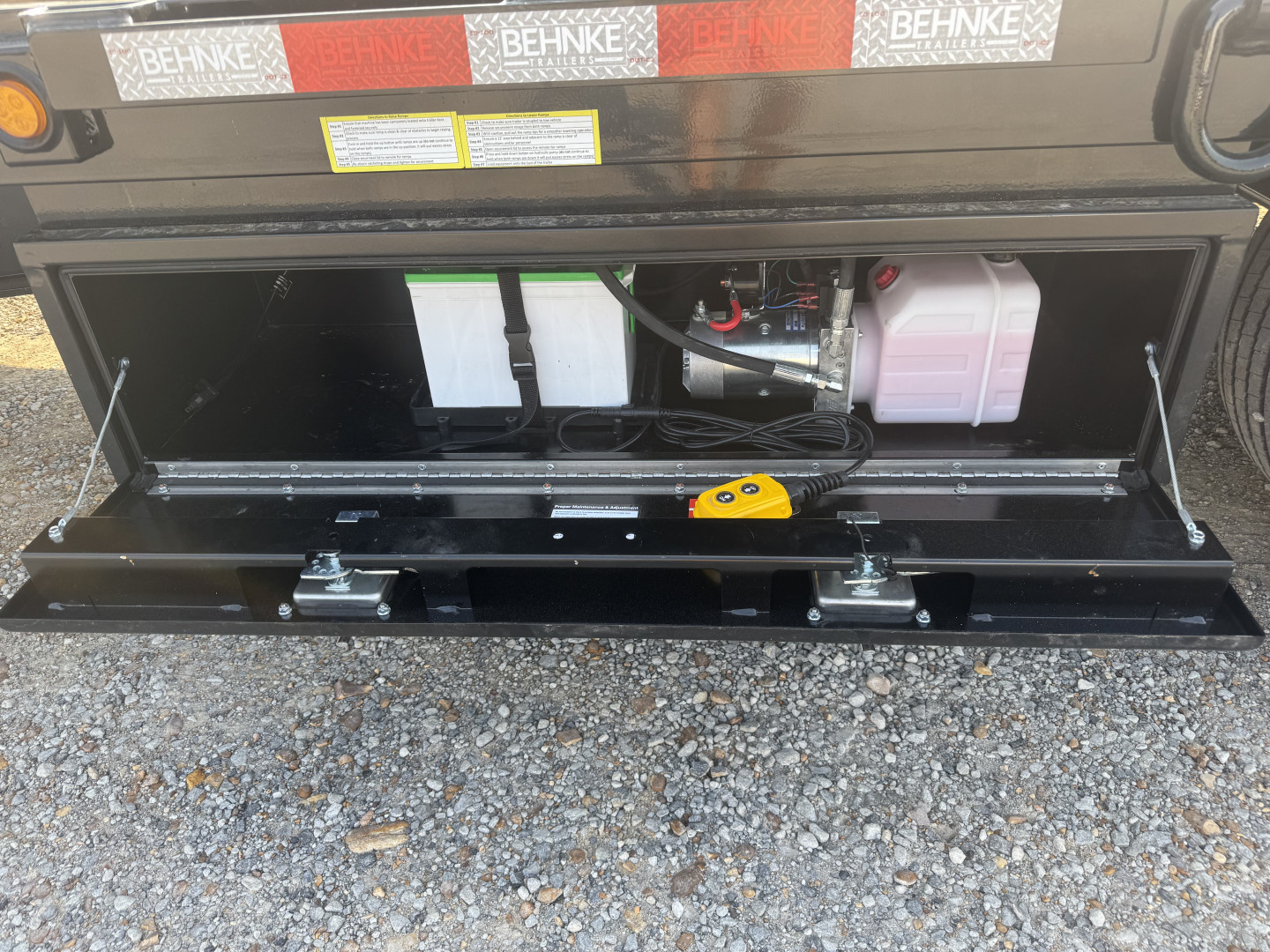 New 2026 Behnke Step Deck Trailer | 102" x 45' 60K GVWR