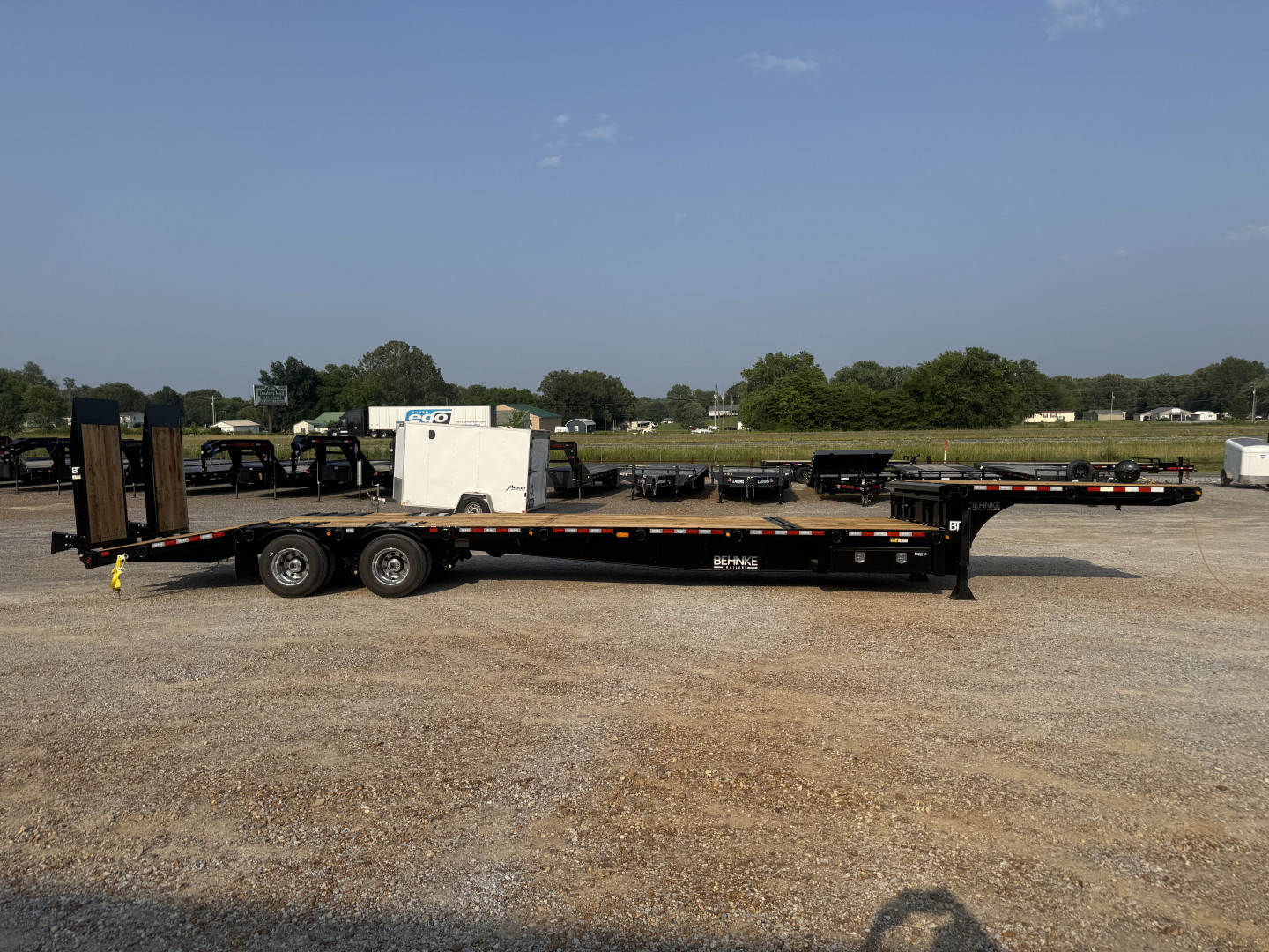 New 2026 Behnke Step Deck Trailer | 102" x 45' 60K GVWR
