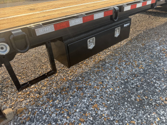 New 2026 Behnke 102"x36' 20 TON Pintle Hitch Tag Trailer *HYD DOVE TAIL*