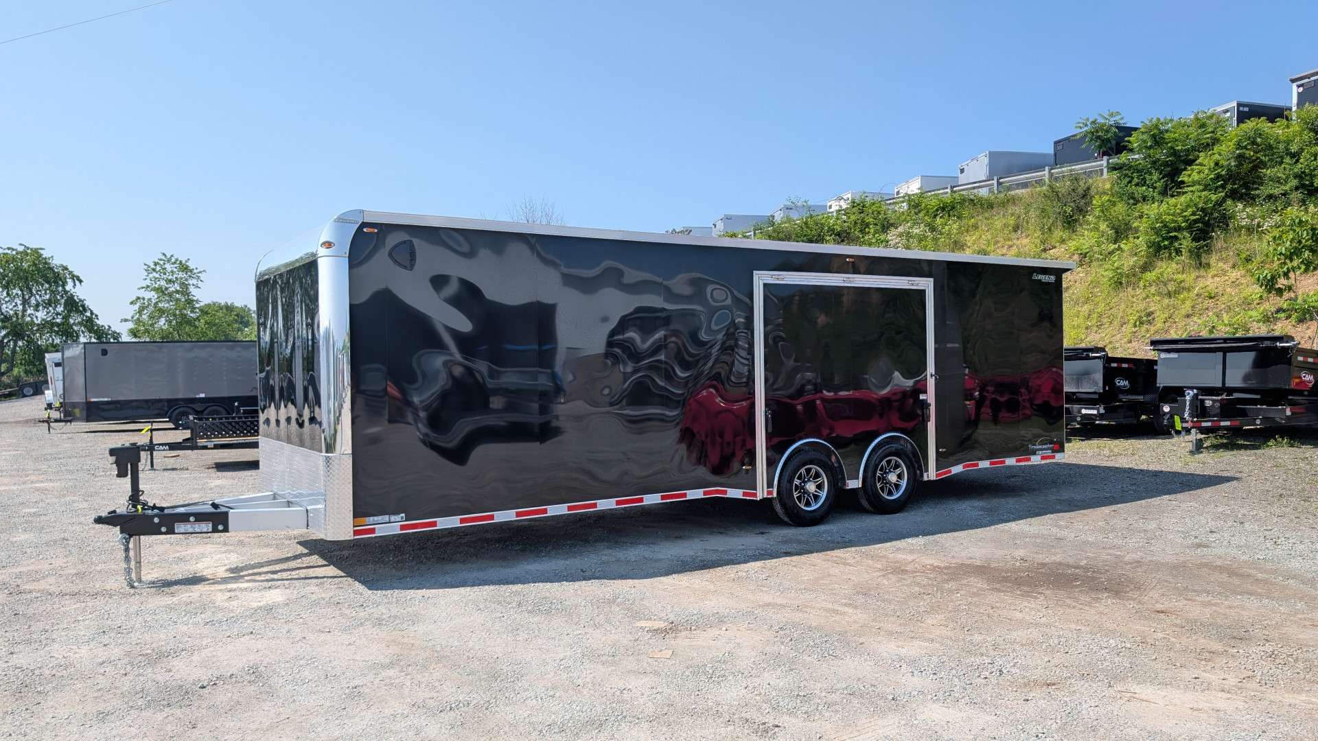 New 2026 Legend 8.5 x 28 HD Trail Master Enclosed Race Car Hauler w/ Ramp Door (14K GVW)