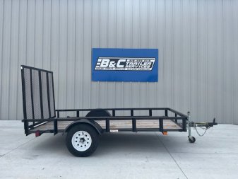 Used 2018 CARRY ON 5X10 UTILITY W/ 4' GATE