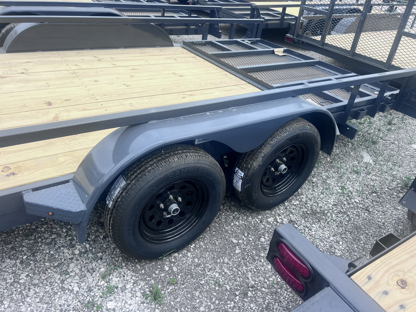 New 2026 IRON BULL 83X18 UTILITY TRAILER W/TANDEM AXLES AND 2 BRAKES