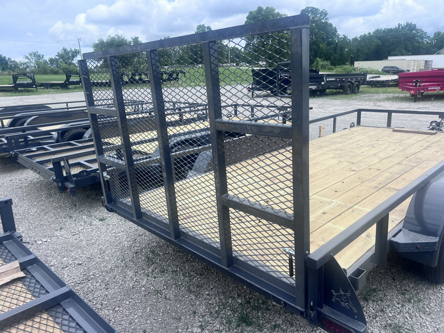 New 2026 IRON BULL 83X18 UTILITY TRAILER W/TANDEM AXLES AND 2 BRAKES