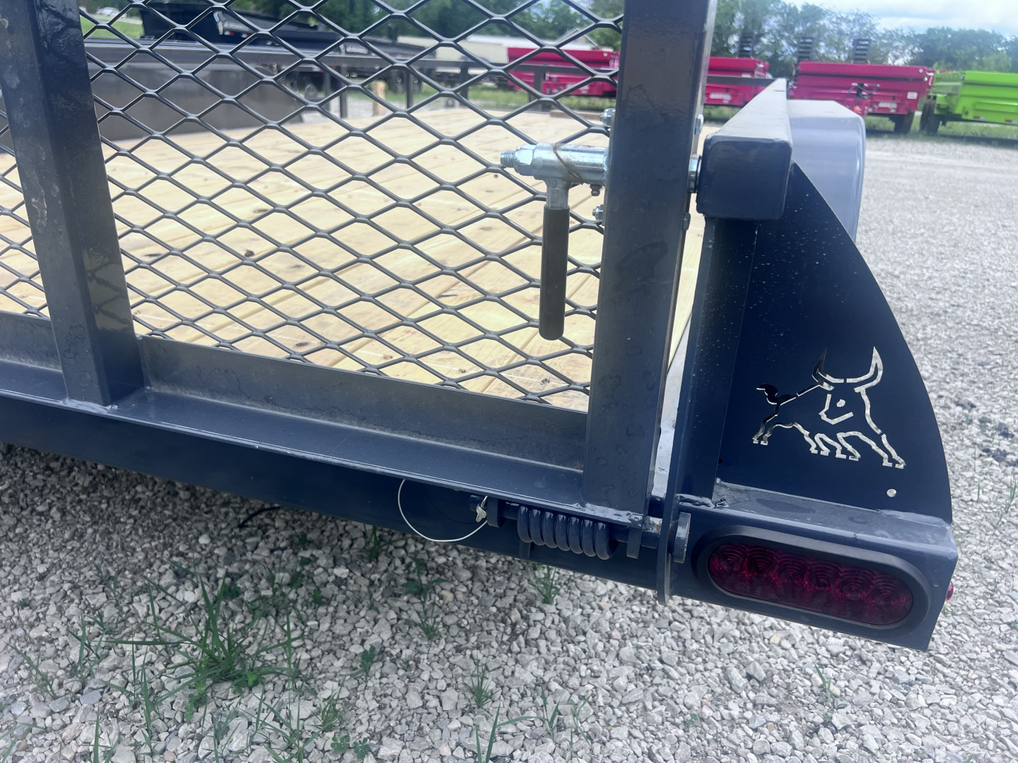 New 2026 IRON BULL 83X18 UTILITY TRAILER W/TANDEM AXLES AND 2 BRAKES