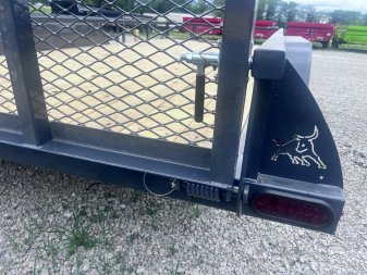 New 2026 IRON BULL 83X18 UTILITY TRAILER W/TANDEM AXLES AND 2 BRAKES