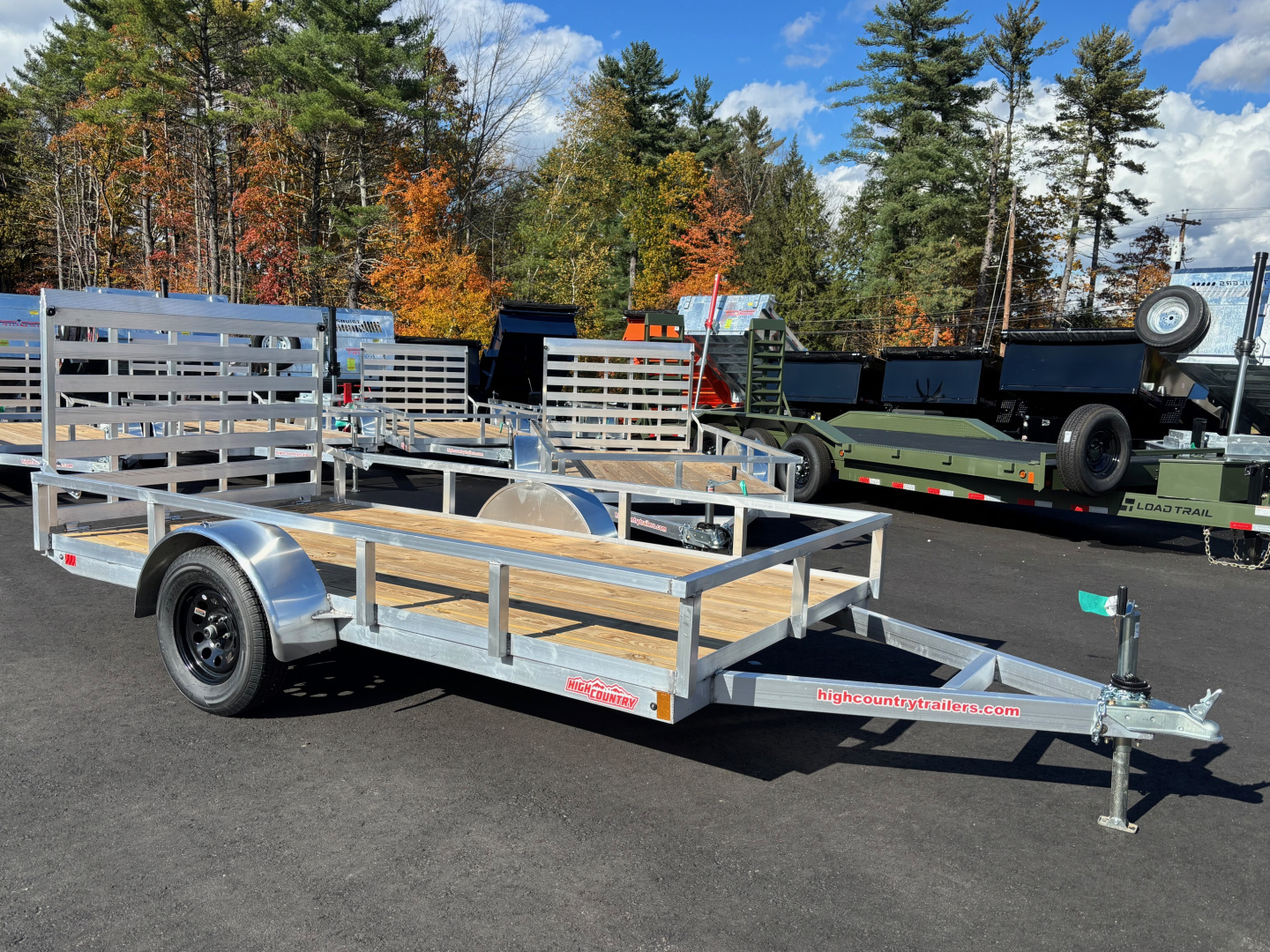 New 2025 High Country 6X12 / Utility Trailer -2990gvw