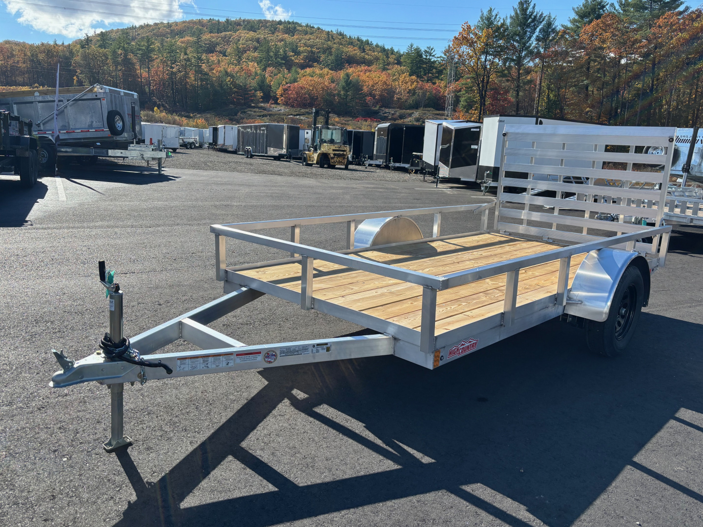 New 2025 High Country 6X12 / Utility Trailer -2990gvw