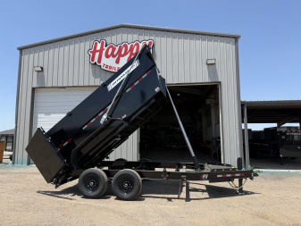 2026 PJ 83"x14' BP Tandem Axle Low Pro Telescopic Dump w/ 48" Sides – DT Voyager Package