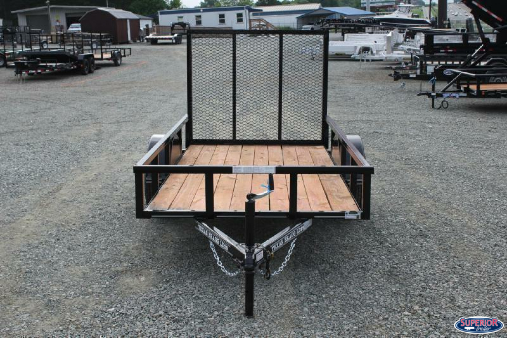 New 2025 TEXAS BRAGG TRAILERS 5x10LD w/ Gate Utility Trailer