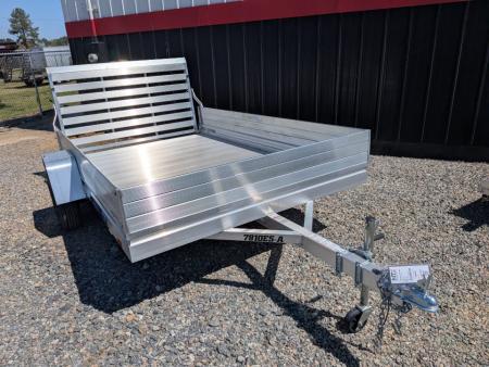 New 2026 Aluma 7810ES Rail Kit and Gate Utility Trailer
