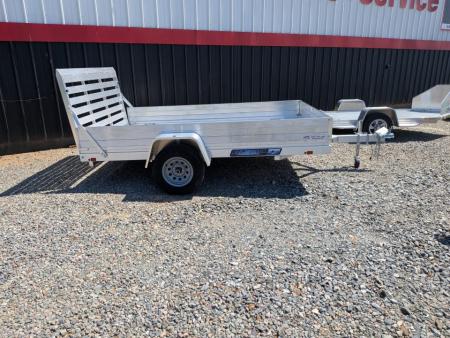 New 2026 Aluma 7810ES Rail Kit and Gate Utility Trailer