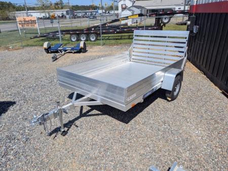 New 2026 Aluma 7810ES Rail Kit and Gate Utility Trailer