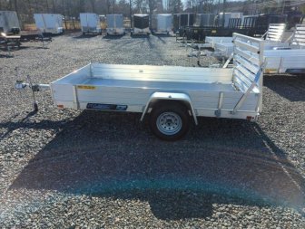 New 2026 Aluma 6310 w/ 12" Solid Sides Utility Trailer