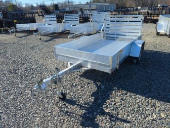New 2026 Aluma 6310 w/ 12" Solid Sides Utility Trailer