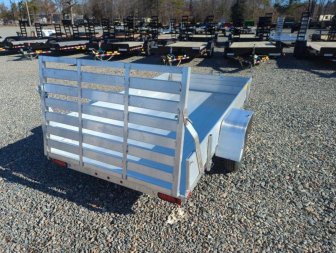 New 2026 Aluma 6310 w/ 12" Solid Sides Utility Trailer