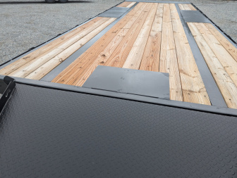 New 2025 Diamond C 22' DET Deckover Tilt Trailer 18000 GVWR