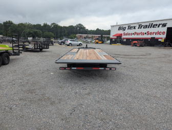 New 2025 Diamond C 22' DET Deckover Tilt Trailer 18000 GVWR