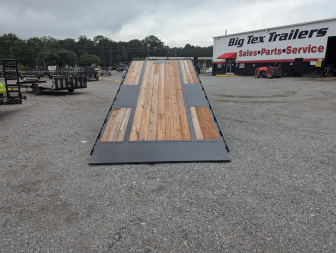 New 2025 Diamond C 22' DET Deckover Tilt Trailer 18000 GVWR