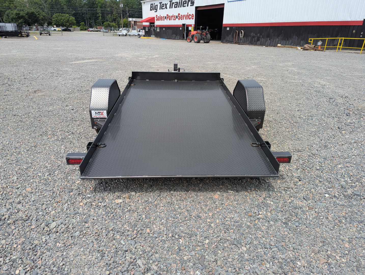 New 2025 Diamond C DSA 107 6x12 Tilt Trailer 7000 GVWR