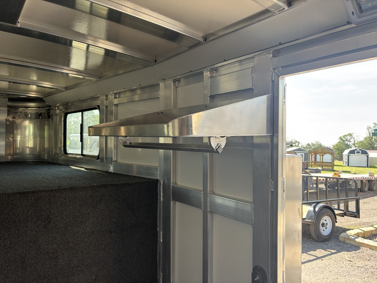 Used 2024 Cimarron Trailers Stock / Stock Combo Trailer