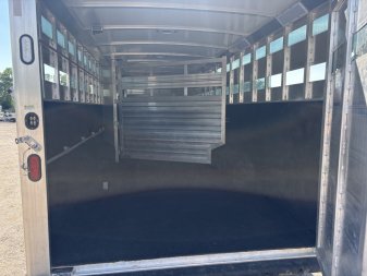 Used 2024 Cimarron Trailers Stock / Stock Combo Trailer