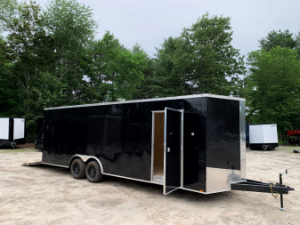 New 2025 SPARTAN 8.5X24 + 2ft V nose/ 7' Int Height /.030 Exterior/ Triple tube tongue / - 9990gvw