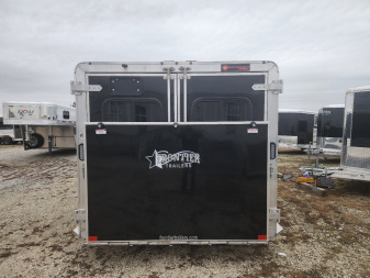 New 2025 Frontier 7x16 6 Pen/ Stock Combo Trailer