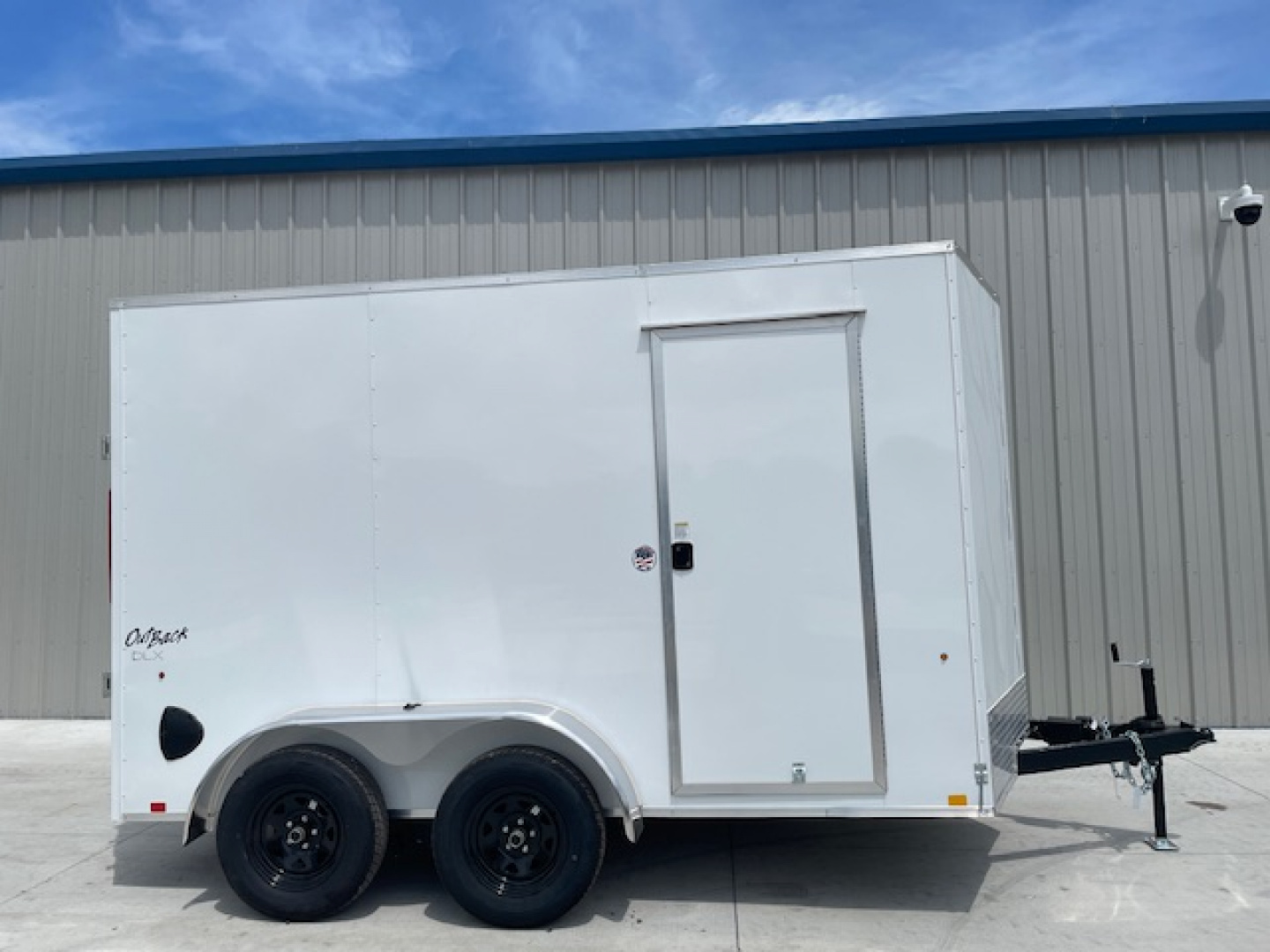 New 2026 PACE AMERICAN OUTBACK DLX 7X12 ENCLOSED/CARGO TRAILER W/7' INTERIOR HEIGHT, (2)3500LB TANDEM AXLES