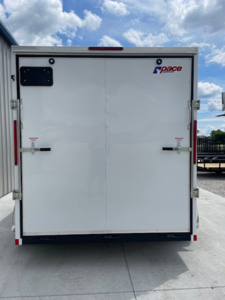 New 2026 PACE AMERICAN OUTBACK DLX 7X12 ENCLOSED/CARGO TRAILER W/7' INTERIOR HEIGHT, (2)3500LB TANDEM AXLES
