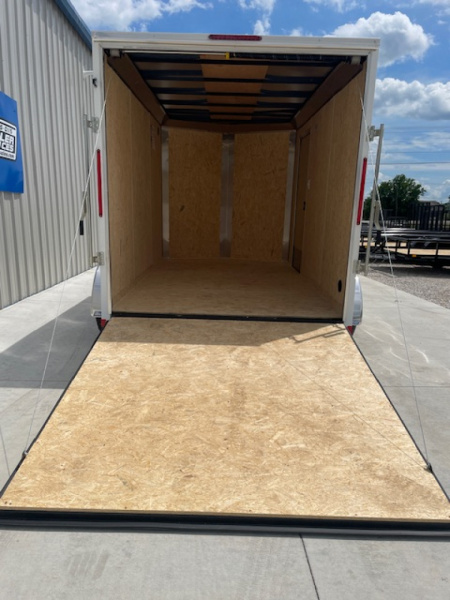 New 2026 PACE AMERICAN OUTBACK DLX 7X12 ENCLOSED/CARGO TRAILER W/7' INTERIOR HEIGHT, (2)3500LB TANDEM AXLES