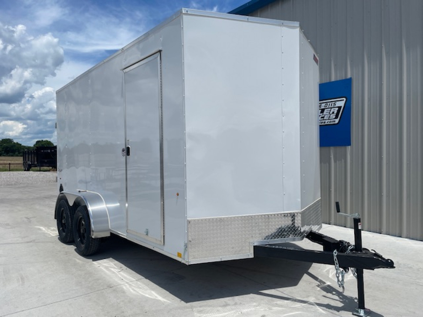 New 2026 PACE AMERICAN OUTBACK DLX 7X14 ENCLOSED/CARGO TRAILER W/ 7' INTERIOR HEIGHT, (2) 3500LB TANDEM AXLES