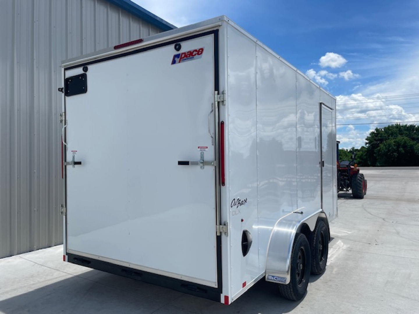 New 2026 PACE AMERICAN OUTBACK DLX 7X14 ENCLOSED/CARGO TRAILER W/ 7' INTERIOR HEIGHT, (2) 3500LB TANDEM AXLES
