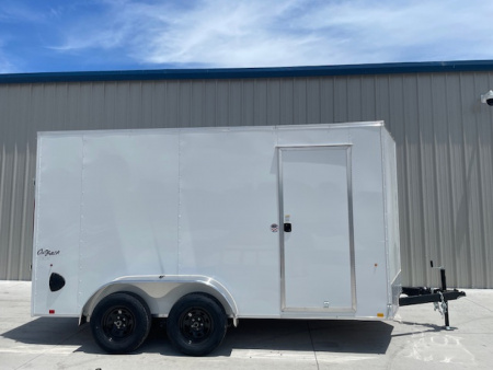 New 2026 PACE AMERICAN OUTBACK DLX 7X14 ENCLOSED/CARGO TRAILER W/ 7' INTERIOR HEIGHT, (2) 3500LB TANDEM AXLES