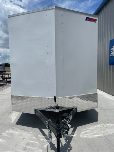 New 2026 PACE AMERICAN OUTBACK DLX 7X14 ENCLOSED/CARGO TRAILER W/ 7' INTERIOR HEIGHT, (2) 3500LB TANDEM AXLES