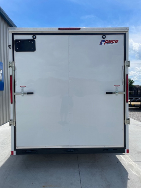 New 2026 PACE AMERICAN OUTBACK DLX 7X14 ENCLOSED/CARGO TRAILER W/ 7' INTERIOR HEIGHT, (2) 3500LB TANDEM AXLES