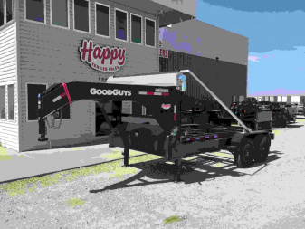 GoodGuys 83"x14' GN Roll Off Dump Trailer - DRO