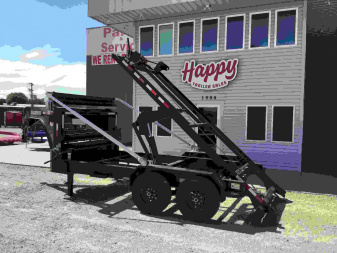 GoodGuys 83"x14' GN Roll Off Dump Trailer - DRO