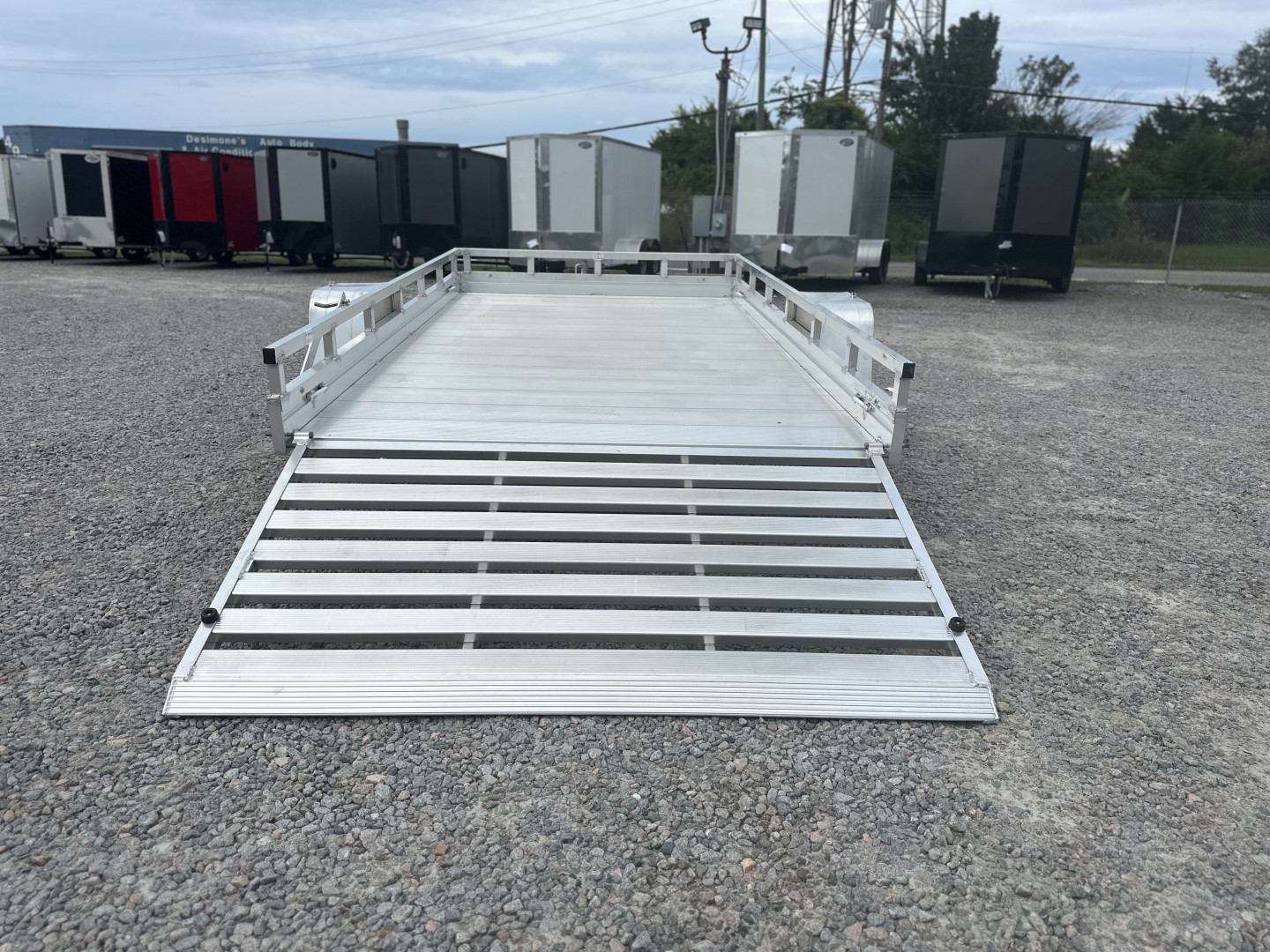 New 2026 Aluma 7812ES-A Utility Trailer