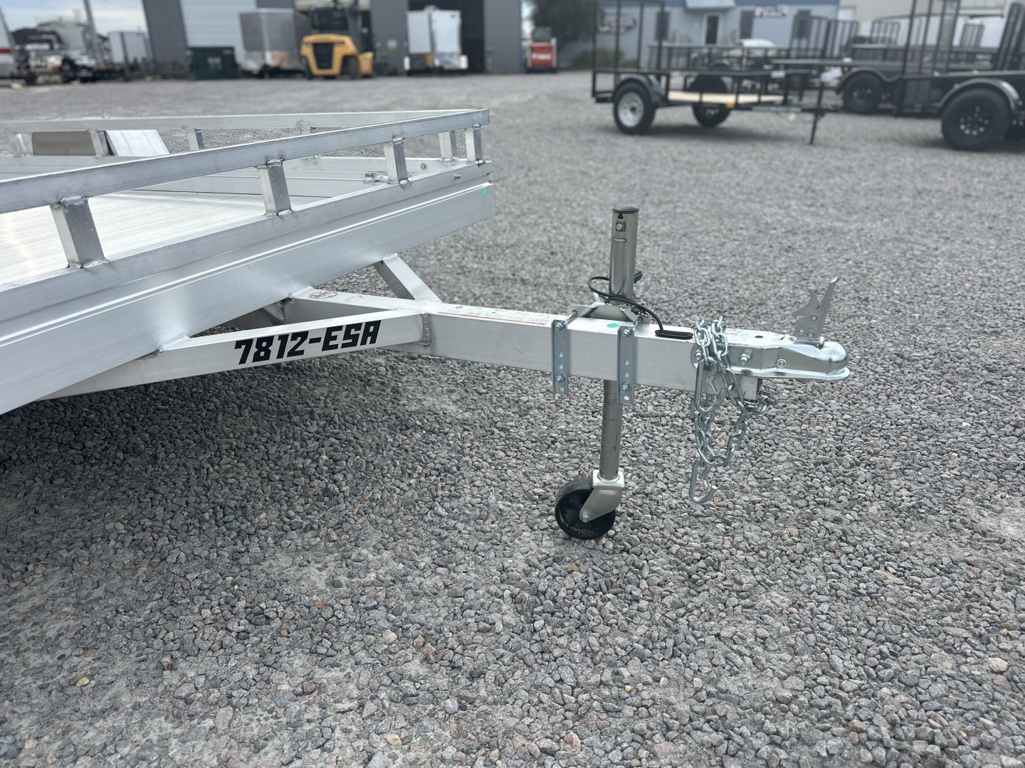 New 2026 Aluma 7812ES-A Utility Trailer