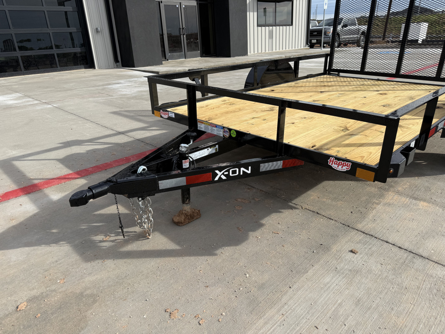 New 2025 X-On 77"x10' Single Axle Utility Trailer - U2
