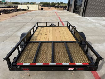 New 2025 X-On 77"x12' Single Axle Utility Trailer - U2