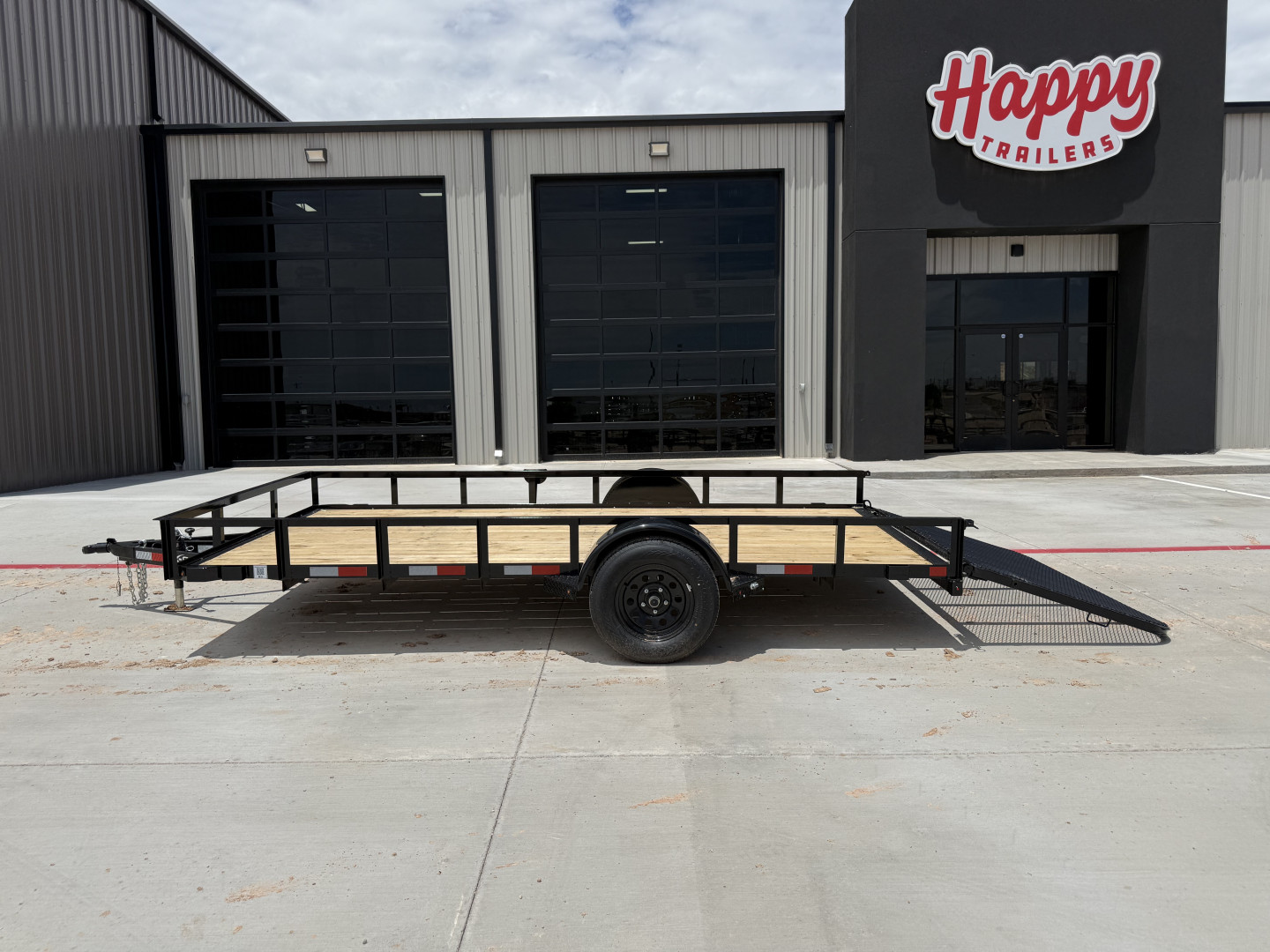 New 2025 X-On 83"x14' Single Axle Utility Trailer - U3