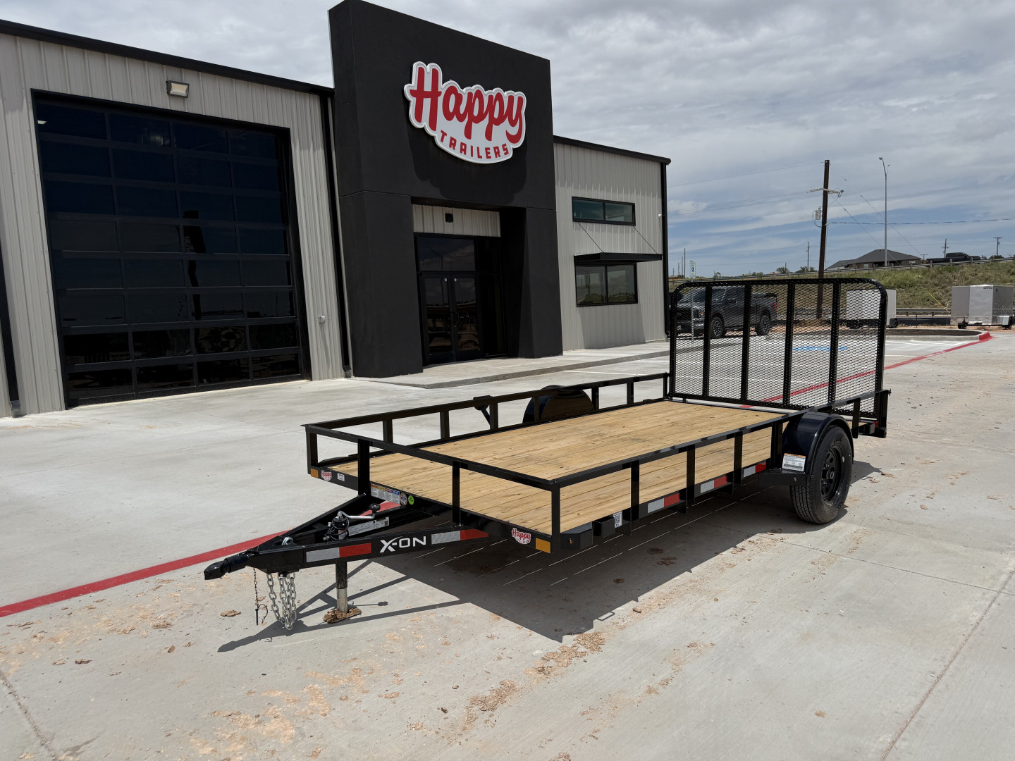 New 2025 X-On 83"x14' Single Axle Utility Trailer - U3